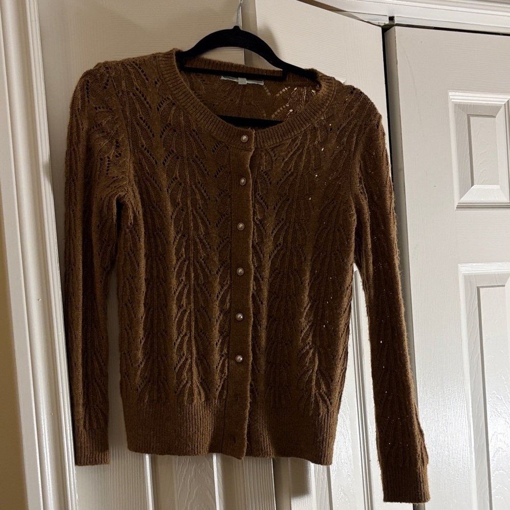 Cleo Brown Women's Cardigan Sweater